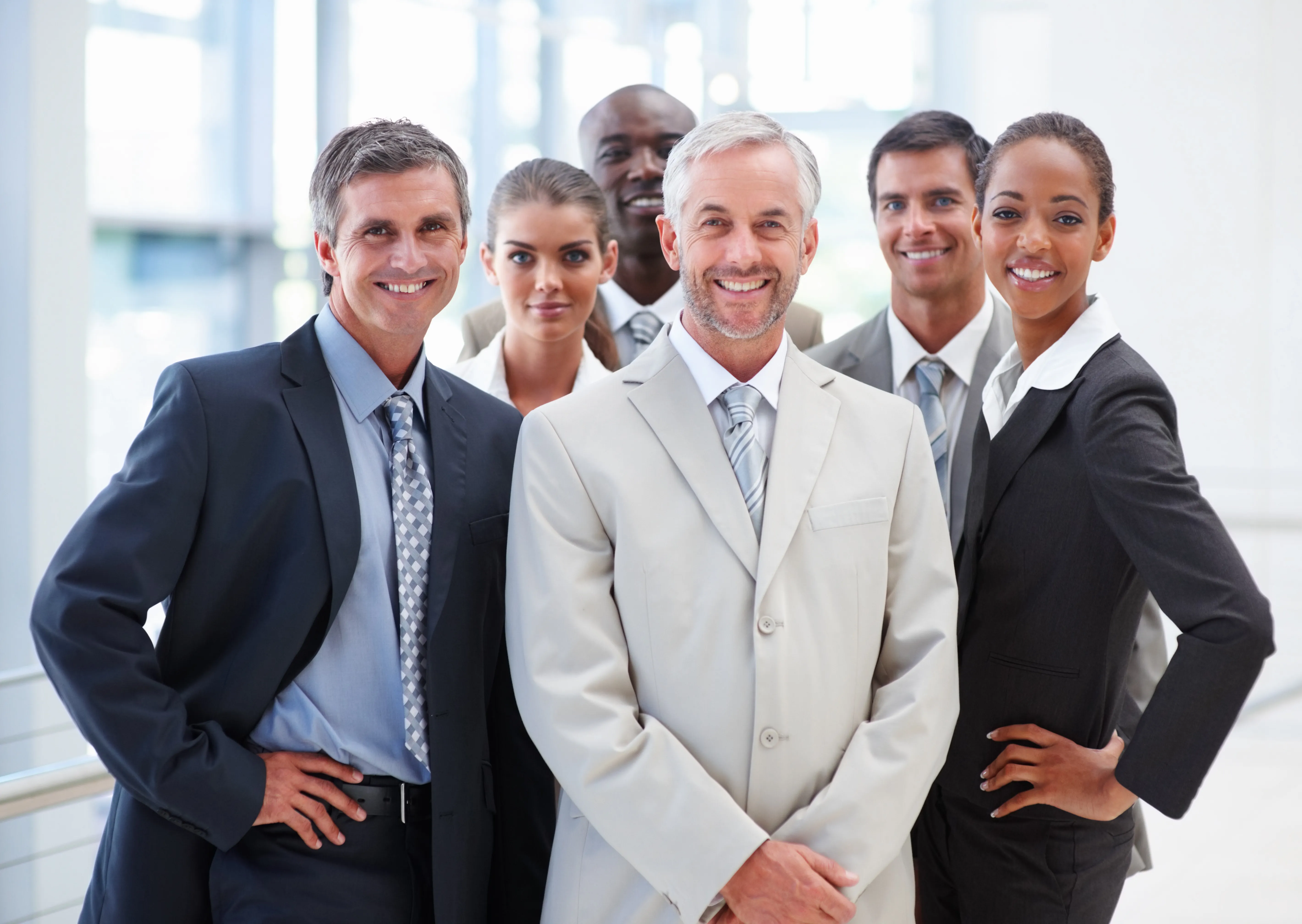Equipo de profesionales de comercio exterior